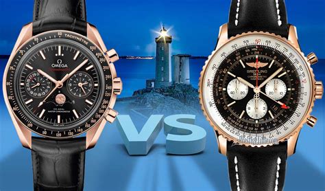 omega vs Breitling Rolex